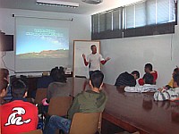 Primera actividad del proyecto, con el IES Eusebio Barreto, Los Llanos de Aridane
